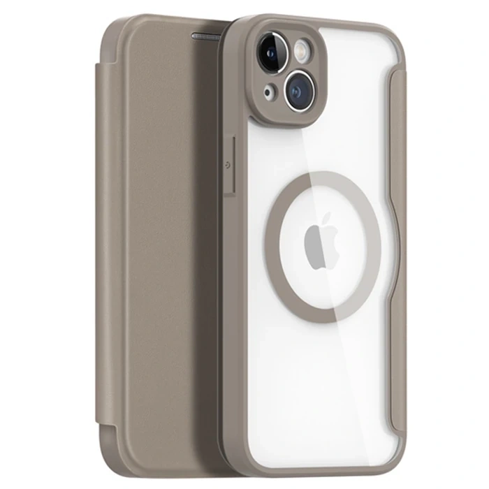 Dux Ducis iPhone 14 Plus 6.7 Kılıf Skin X Pro Series MagSafe Kapaklı Kılıf Folio Case-(1903)