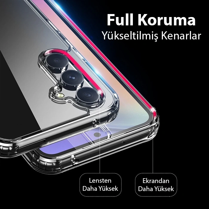 Dux Ducis SM Galaxy A54 5G Clin Series Shockproof Şeffaf Silikon Kılıf-(1903)