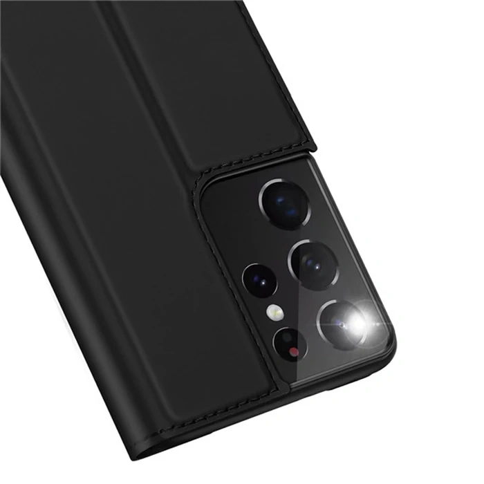 Dux Ducis SM Galaxy S21 Ultra Kılıf Flip Cover Kılıf SkinPro Series-(1903)