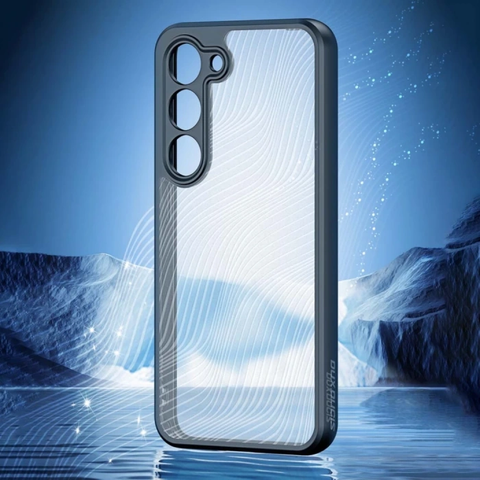 Dux Ducis SM Galaxy S23 Plus Aimo Series Premium Buzlu Sert PC-TPU Kılıf-(1903)