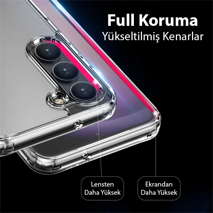Dux Ducis SM Galaxy S23 Plus Clin Series Shockproof Şeffaf Silikon Kılıf-(1903)
