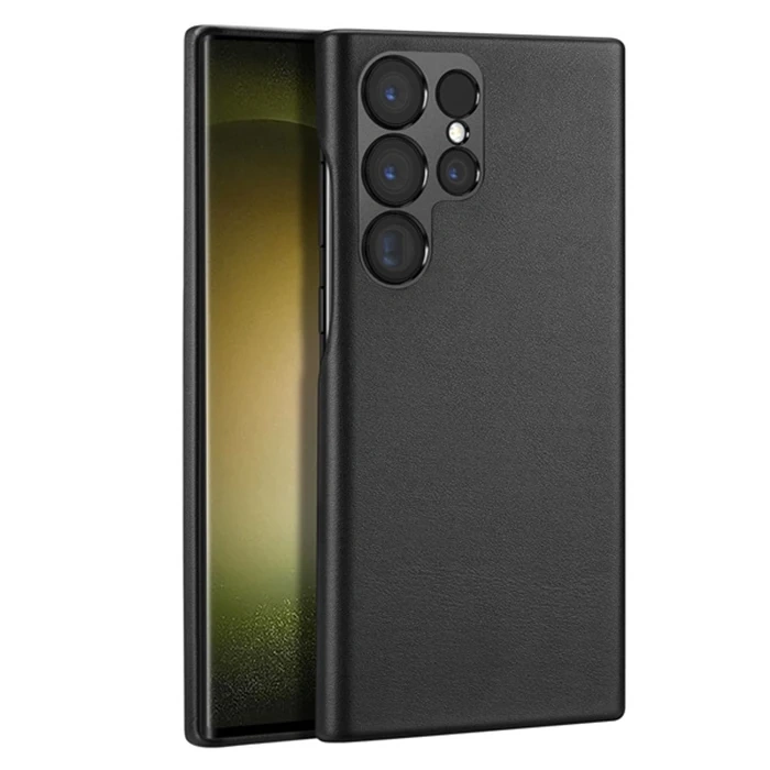 Dux Ducis SM Galaxy S23 Ultra Grit Series PU Premium Kılıf-(1903)