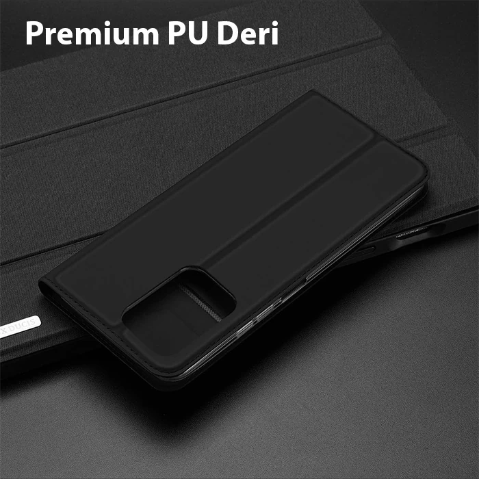 Dux Ducis Xiaomi Poco X5 Pro 5G Kılıf Skin Pro Series Flip Cover Kapaklı Kılıf-(1903)