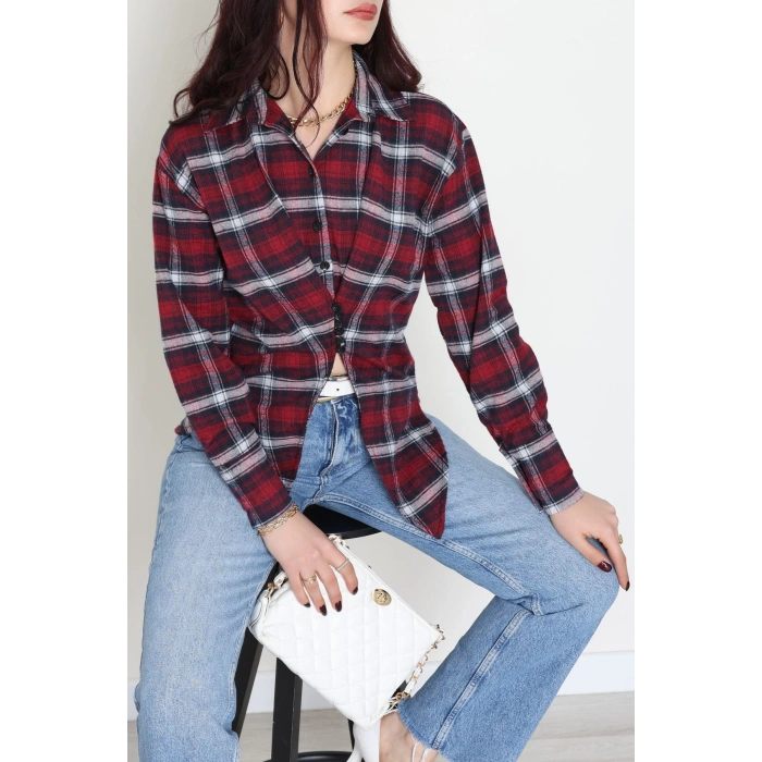 Ekose Gömlek Kırmızı - 4139.1247.