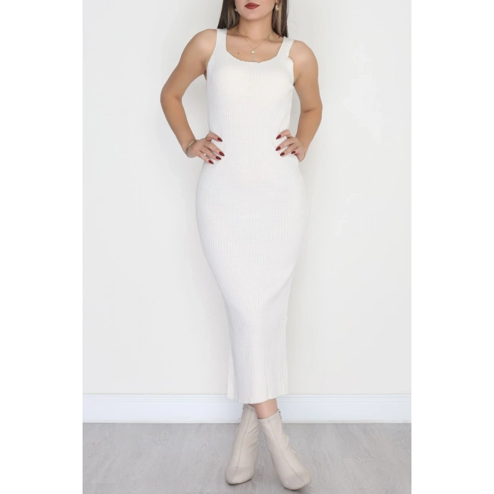 Elbise Ceket Triko Takım Latte - 3064.1577.