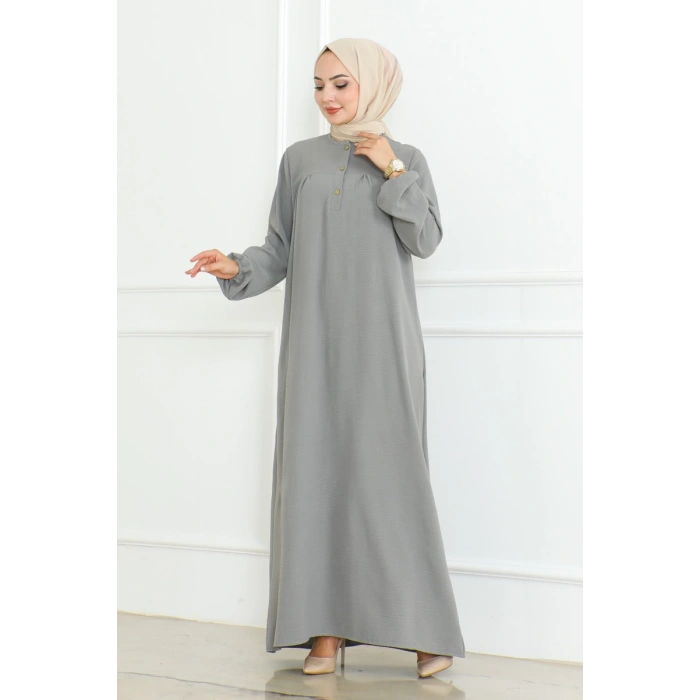 elbise gri 203