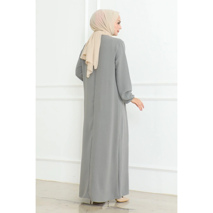 elbise gri 203
