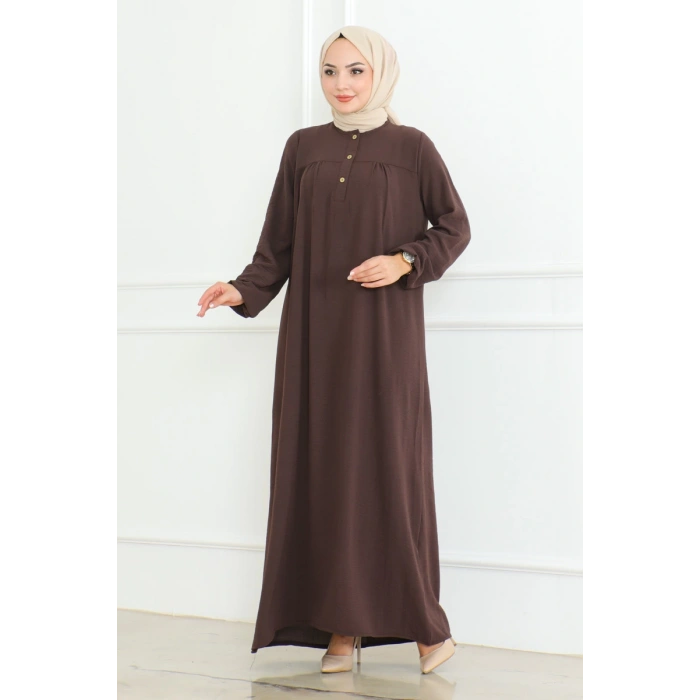 elbise  kahverengi 203