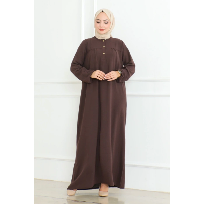 elbise  kahverengi 203