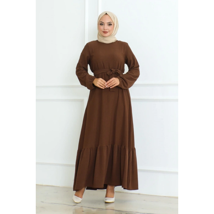 elbise kahverengi 206