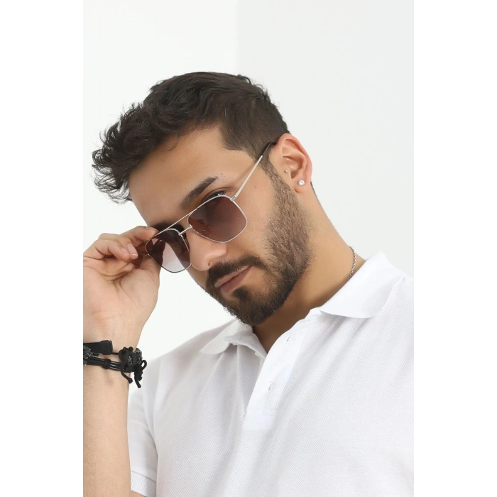 Erkek Güneş Gözlüğü Gümüşkahve - 30520.1724.