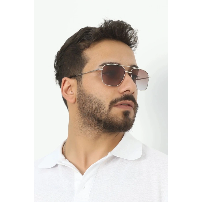 Erkek Güneş Gözlüğü Gümüşkahve - 30520.1724.
