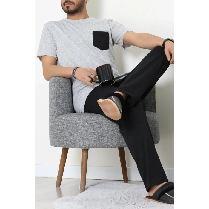 Erkek Pijama Takımı Grisiyah - 70605.1048.