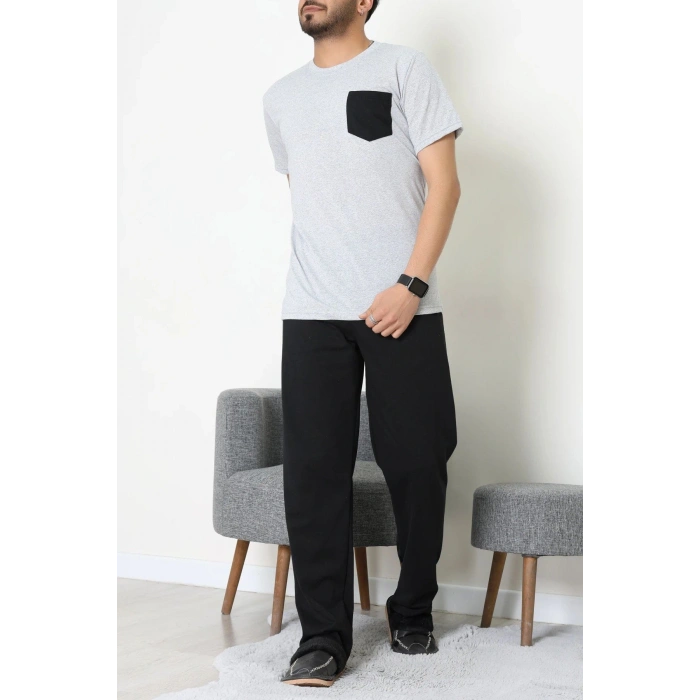 Erkek Pijama Takımı Grisiyah - 70605.1048.