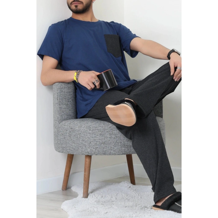 Erkek Pijama Takımı Lacivert - 70605.1048.