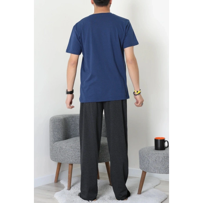 Erkek Pijama Takımı Lacivert - 70605.1048.