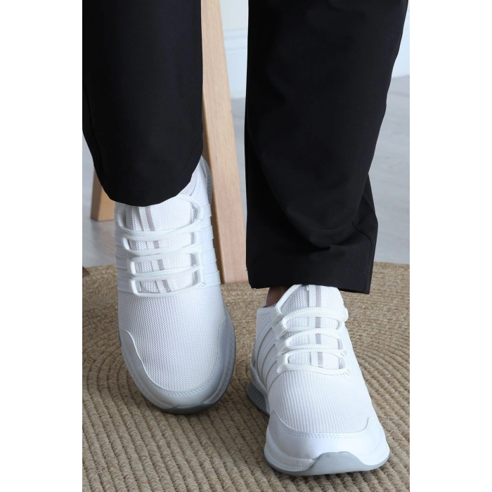 Erkek Spor Ayakkabı Beyazgri - 31466.264.