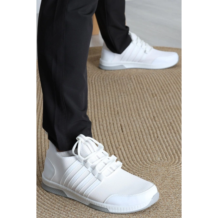 Erkek Spor Ayakkabı Beyazgri - 31466.264.