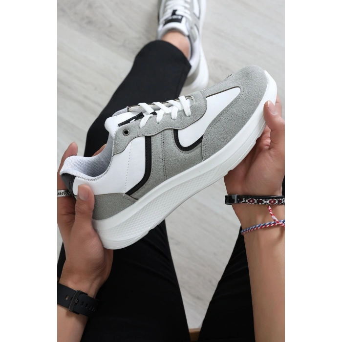 Erkek Spor Ayakkabı Gribeyaz - 31682.264.