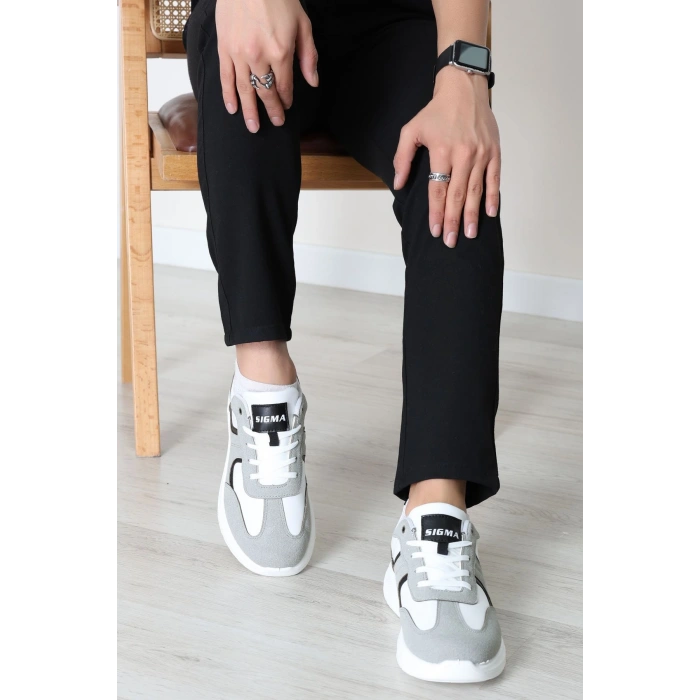 Erkek Spor Ayakkabı Gribeyaz - 31682.264.