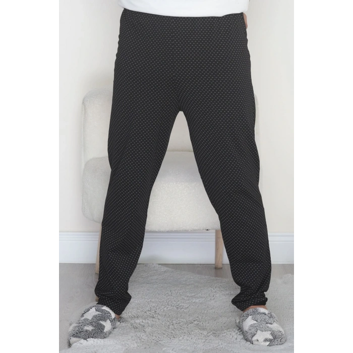 Erkek Süprem Cepsiz Pijama Altı Siyah - 42671.1952.