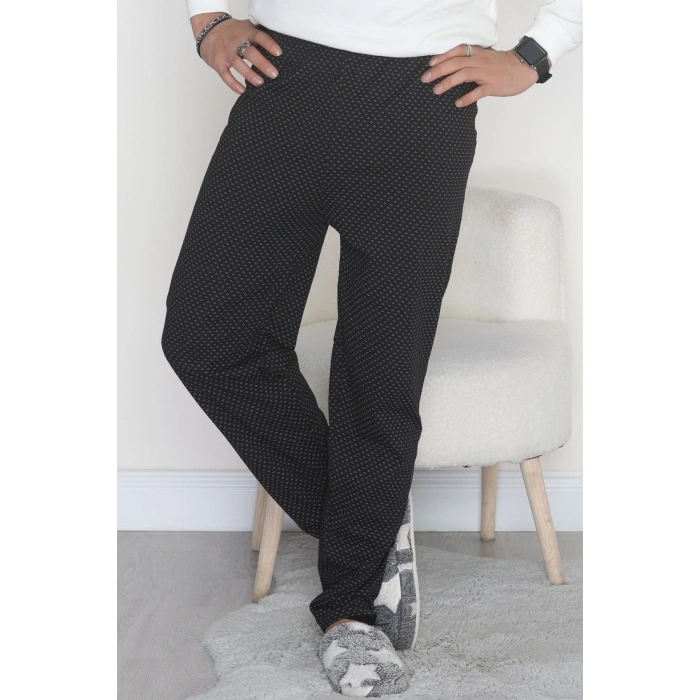 Erkek Süprem Cepsiz Pijama Altı Siyah - 42671.1952.