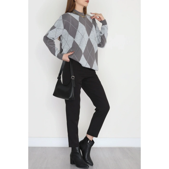 Etnik Desen Triko Fümegri - 3038.1577.