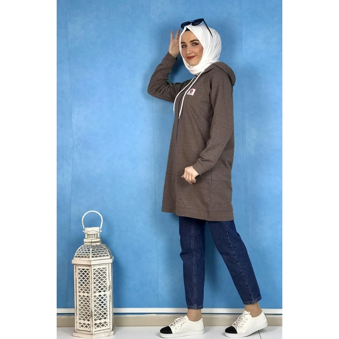 Fermuarlı Kap Kahve