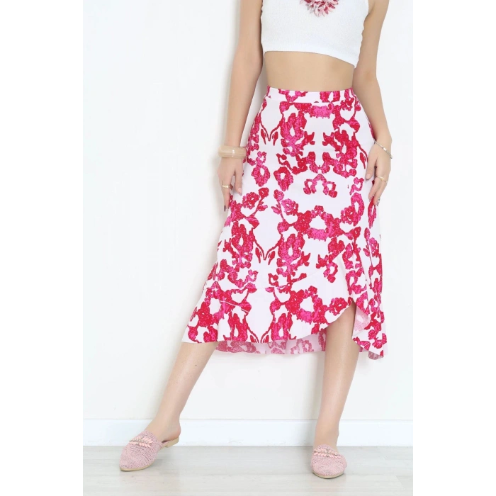 Fırfırlı Etek Fuşya - 44024.1355.