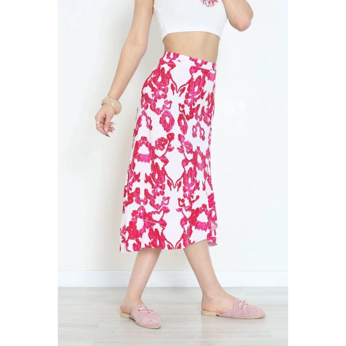 Fırfırlı Etek Fuşya - 44024.1355.