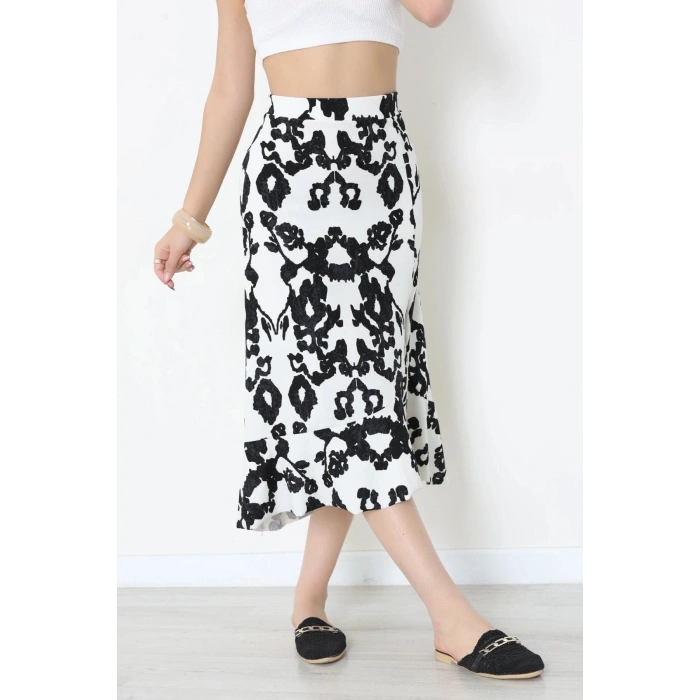 Fırfırlı Etek Siyah - 44024.1355.