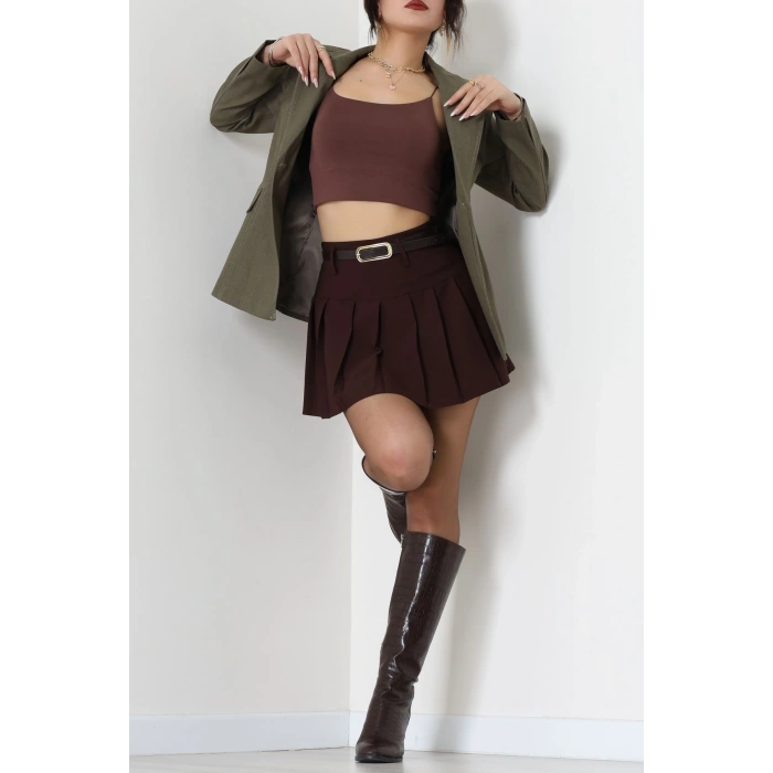 Gabardin Denim Ceket Yeşil - 6276.001.