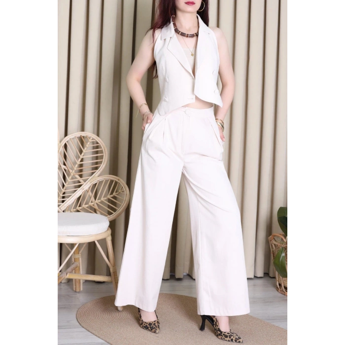 Gabardin Yelekli Takım Taş - 71341.1437.