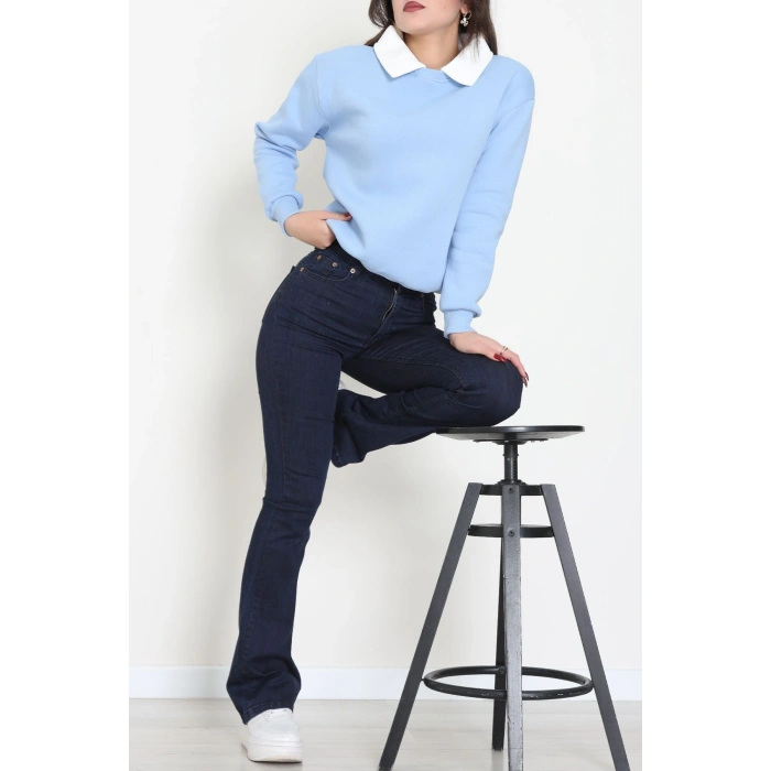 Gömlek Yaka 3 İplik Sweat Bebemavi - 21985.200.