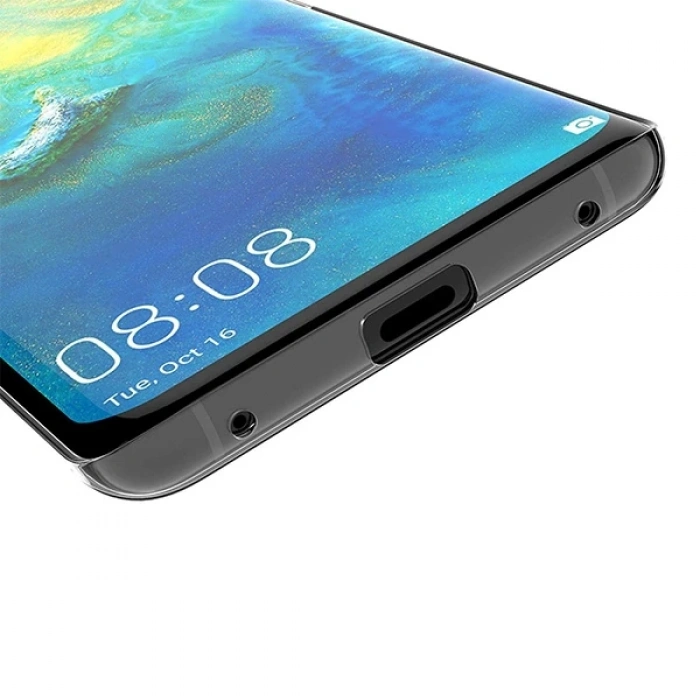 Gor Huawei Mate 20 Pro Kamera Korumalı Ultra Slim Soft Silikon Kılıf-(1903)
