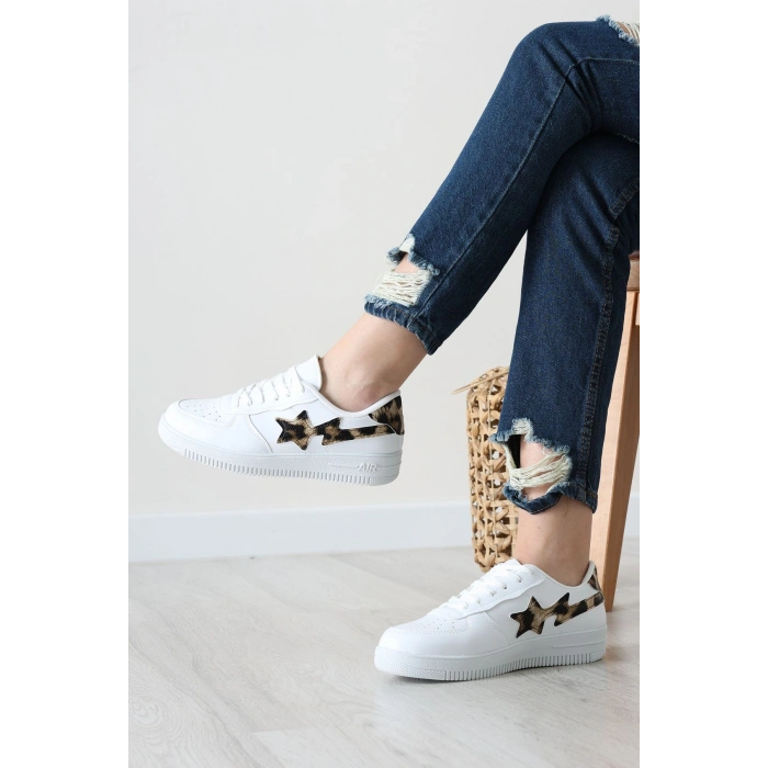 Günlük Ayakkabı Beyazleopar - 12149.264.