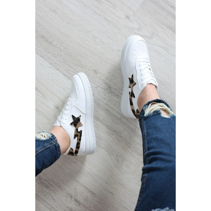 Günlük Ayakkabı Beyazleopar - 12149.264.