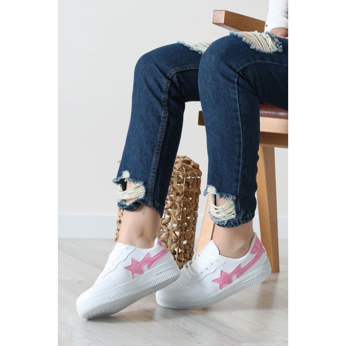 Günlük Ayakkabı Beyazpembe - 12149.264.