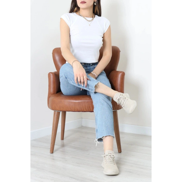 Günlük Kullanım Spor Ayakkabı Bej - 32564.264.