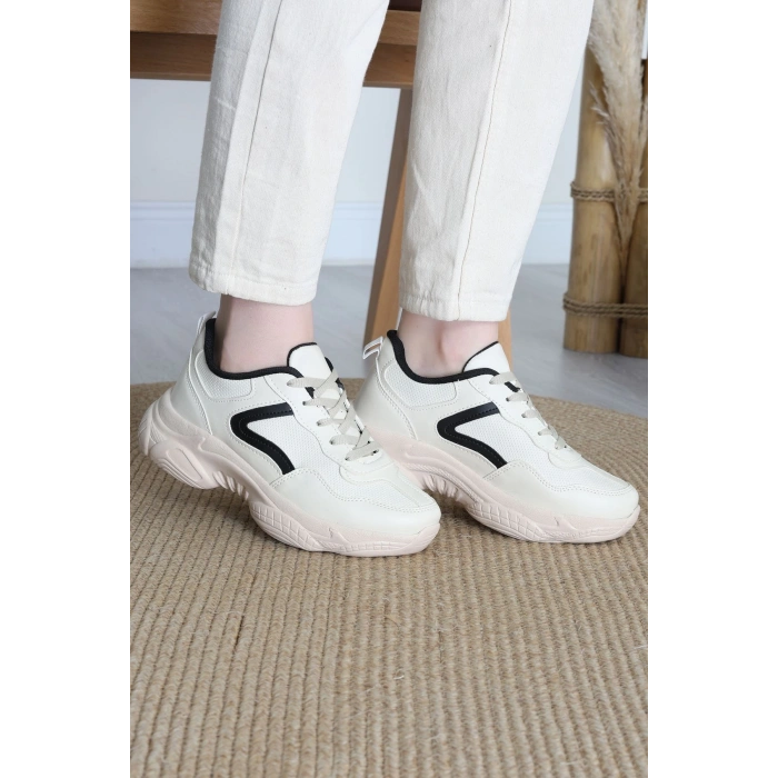 Günlük Spor Ayakkabı Bejsiyah - 42440.2082.