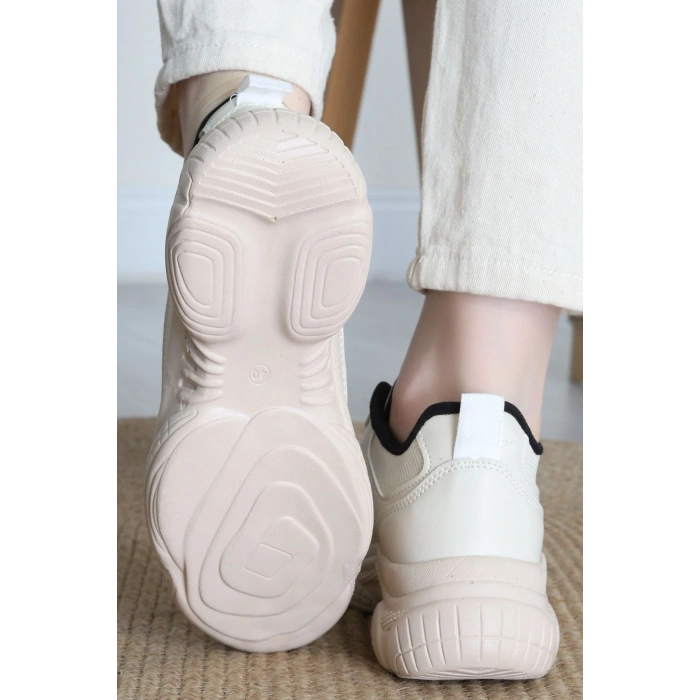 Günlük Spor Ayakkabı Bejsiyah - 42440.2082.