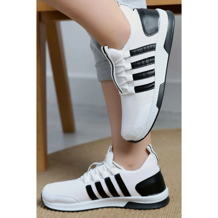 Günlük Spor Ayakkabı Beyazsiyah - 30305.264.