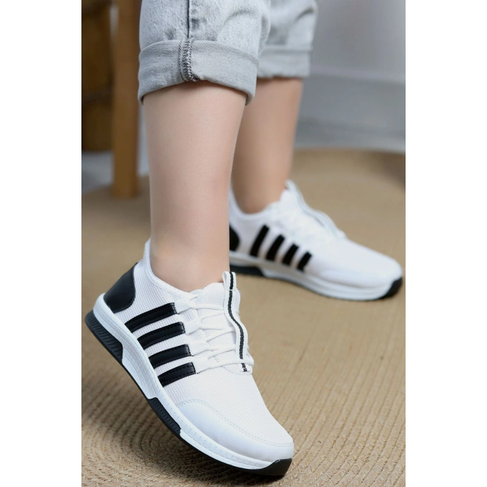 Günlük Spor Ayakkabı Beyazsiyah - 30305.264.