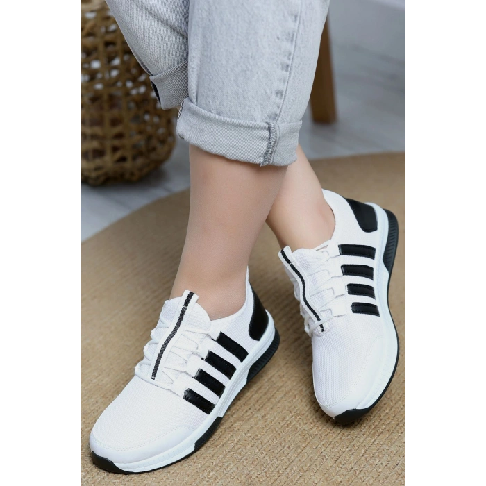 Günlük Spor Ayakkabı Beyazsiyah - 30305.264.