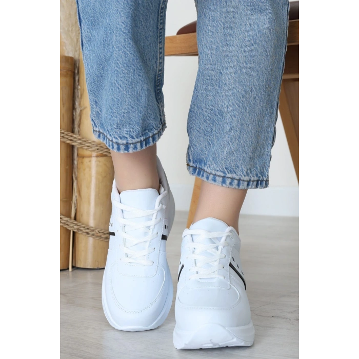 Günlük Spor Ayakkabı Beyazsiyah - 31685.2082.