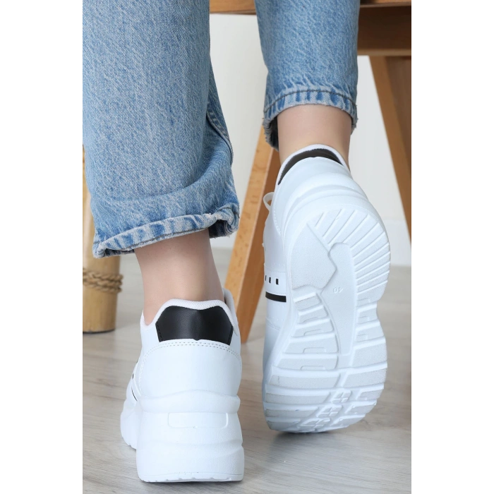 Günlük Spor Ayakkabı Beyazsiyah - 31685.2082.