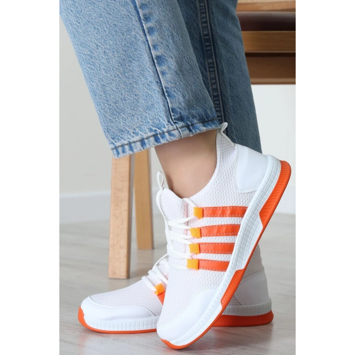 Günlük Spor Ayakkabı Beyazturuncu - 30305.264.