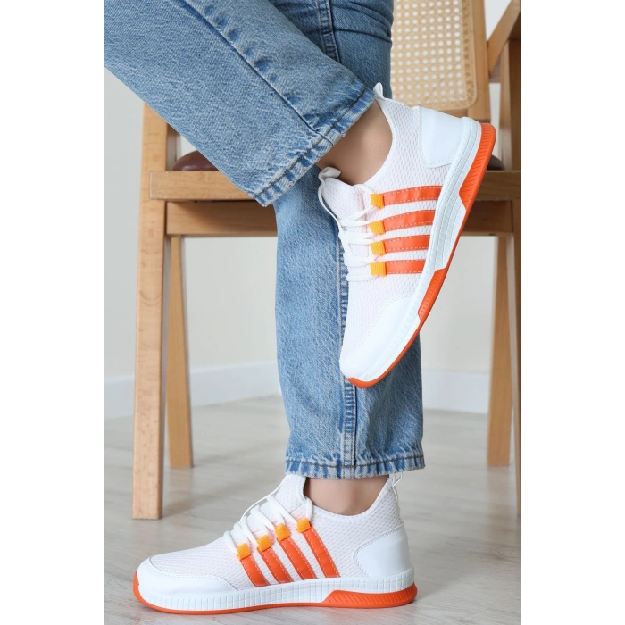 Günlük Spor Ayakkabı Beyazturuncu - 30305.264.