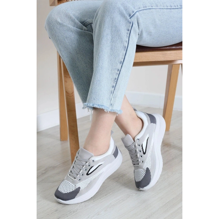 Günlük Spor Ayakkabı Gri - 32486.2082.