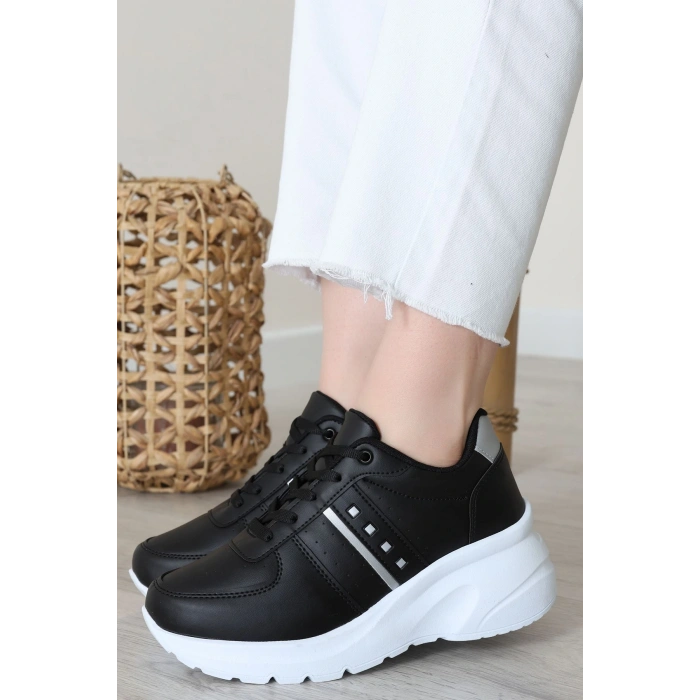 Günlük Spor Ayakkabı Siyahbeyaz - 31685.2082.